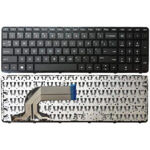 US Layout Keyboard for HP Pavilion 15-E 15-N 15-D 15-G 15-R 15-A 15-S 15-H 15-F TPN-Q118,TPN-F113, 250 G3, 255 G3, 250 G2, 255 G2 Series, PN: 776778-001 749658-001 708168 719853-001, Black