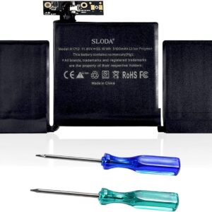 SLODA A1713 A2171 Laptop Battery Replacement for MacBook Pro 13 Inch A1708 (Late 2016 Mid 2017) A2159 A2289 A2338 (2019 2020