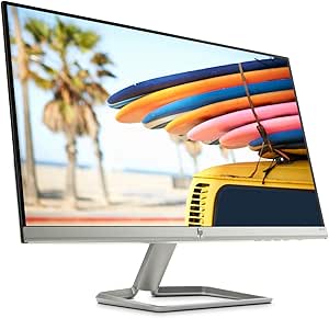 HP 24FW Display Monitor LED, 23.8 Inches, IPS,FHD, 1 HDMI,1 VGA, AMD FREEYSNC, White