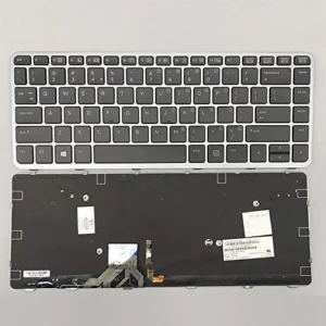 HP EliteBook Folio 1040 G1 1040 G2 Series US Layout P/N: 13A13INJ442 736933-D61 Black with C Shell, with Frame, Backlight Laptop Keyboard