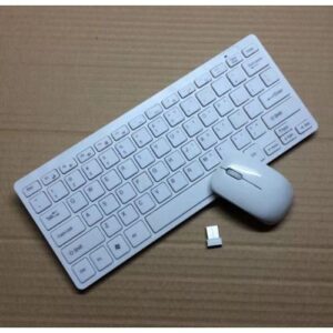 Smart Tv, Android Wireless Keyboard + Mouse- White