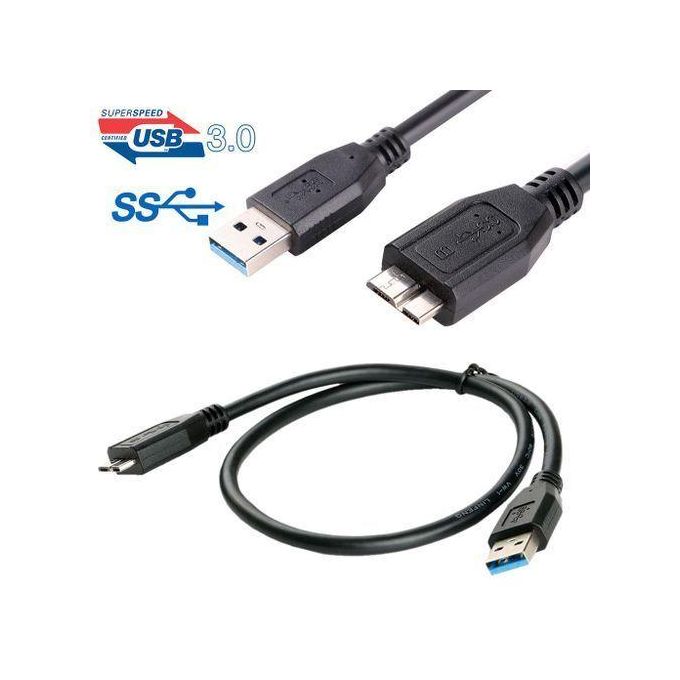 3.0 External HDD HardDiskDrive SuperSpeed USBCable - ... - -blue.. black