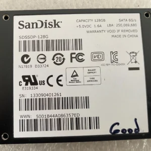 SanDisk 128GB 2.5" SSD SATA 6G/s SDSSDP-128G Solid State Drive